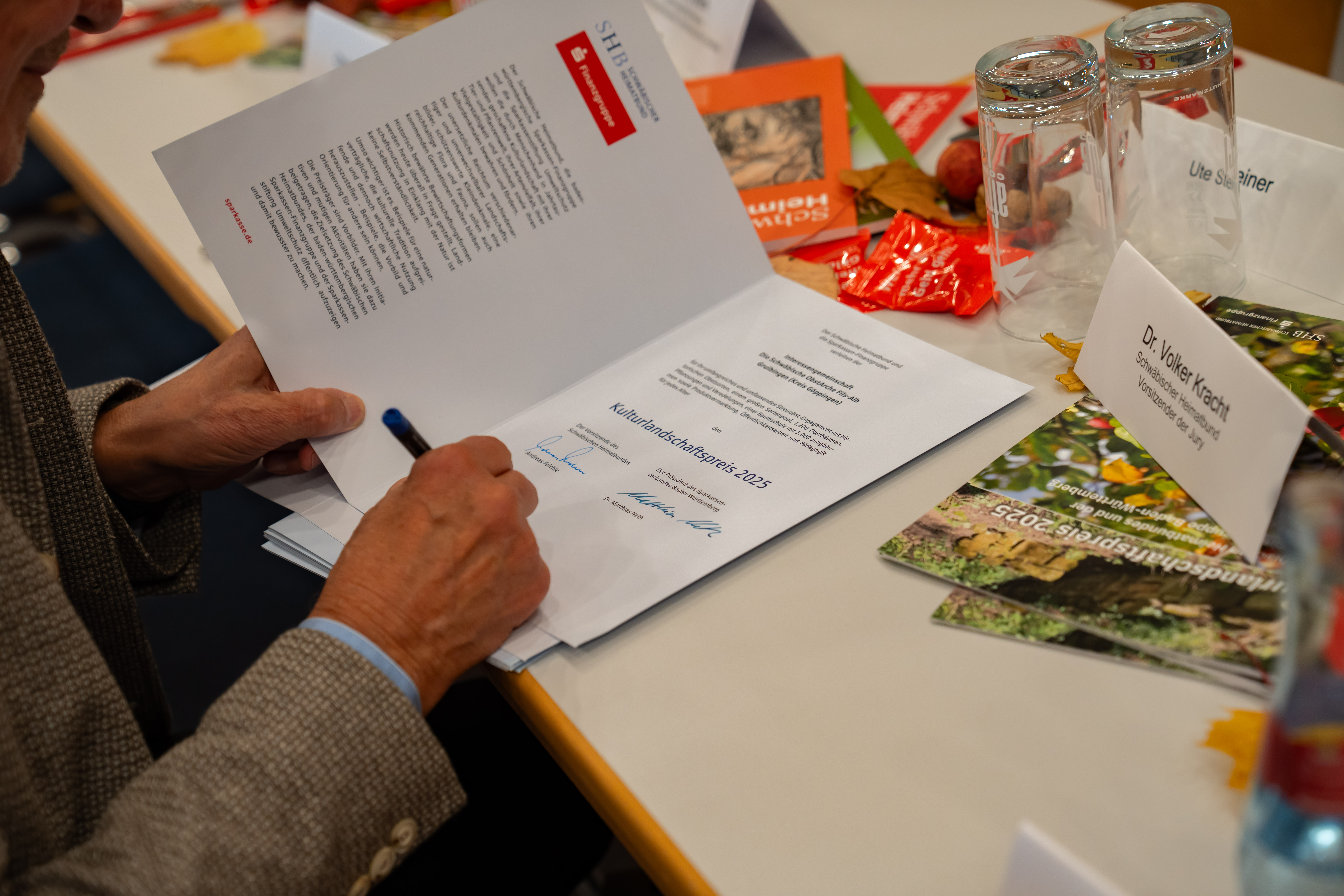 Auszeichnung mit dem Kulturlandschaftspreis 2025